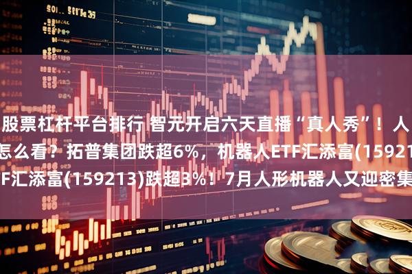 股票杠杆平台排行 智元开启六天直播“真人秀”！人形机器人商业化节奏怎么看？拓普集团跌超6%，机器人ETF汇添富(159213)跌超3%！7月人形机器人又迎密集催化